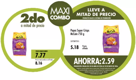 Catálogo Supermaxi | Supermaxi 2do a mitad de precio | 2026-04-28T00:00:00.000Z - 2026-05-25T00:00:00.000Z