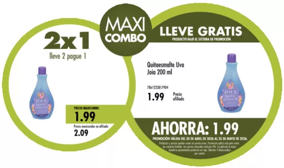 Catálogo Supermaxi en Cajabamba | Supermaxi lleve 2 y pague 1 | 2026-04-28T00:00:00.000Z - 2026-05-25T00:00:00.000Z