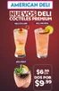 Catálogo American Deli en Guayllabamba | Nuevos deli cocteles premium | 2026-06-09T00:00:00.000Z - 2026-08-31T00:00:00.000Z