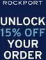 Catálogo Rockport | Unlock 15%off your order | 2026-08-10T00:00:00.000Z - 2026-08-31T00:00:00.000Z