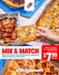 Catálogo Domino's Pizza | Mix& Match | 2026-09-22T00:00:00.000Z - 2026-10-10T00:00:00.000Z