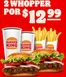 Catálogo Burger King en Guayaquil | 2 whopper por $12.99 | 2026-03-31T00:00:00.000Z - 2026-04-25T00:00:00.000Z