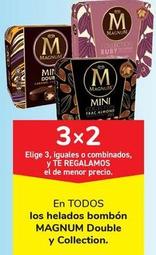 En TODOS los helados bombón MAGNUM Double y Collection