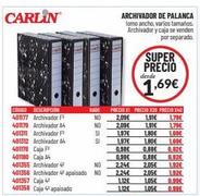 archivadores Carlin