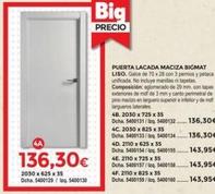 puerta lacada Bigmat