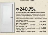 puerta lacada Bigmat