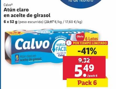 atún claro Calvo