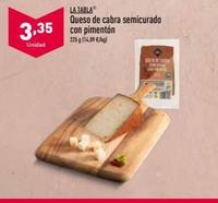 queso de cabra Escada