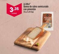 queso de cabra Escada