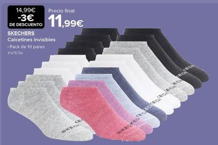 calcetines invisibles Skechers