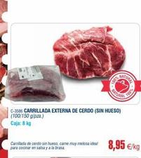 carne de cerdo Natura