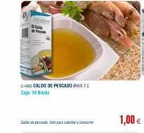 caldo de pescado abordo