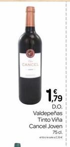 vino tinto Valdepeñas