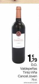vino tinto Valdepeñas