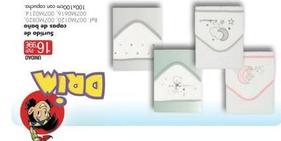 DRIM  UNIDAD  16.99€  Surtido de  capas de baño Ref. 007M0120, 007M0820,  007M0616, 007M0214. 100x100cm con capucha. 