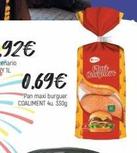 0.69€  "Pan maxi burguer COALIMENT 4u. 330g  Whet  đa ging 