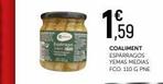 pinagn  € 1,59  COALIMENT ESPÁRRAGOS YEMAS MEDIAS FCO. 110 G PNE 