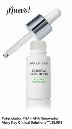 ¡Nuevo!  MARY KAY  CLINICAL SOLUTIONS  PHA AHA RESURFACER  Potenciador PHA + AHA Renovador Mary Kay Clinical Solutions™***, 38,00 € 