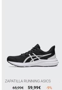 ZAPATILLA RUNNING ASICS 65,99€ 59,99€ -9%  