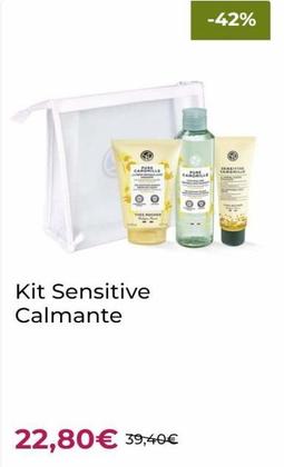 YVES ROCHER  Kit Sensitive Calmante  22,80€ 39,40€  -42% 