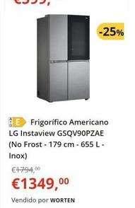 frigorífico americano Worten