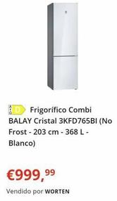frigorífico combi Worten
