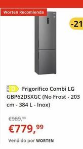 frigorífico combi Worten