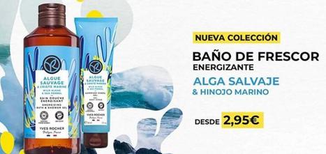 Ⓡ  ALGUE  SAUVAGE  & CRISTE MARINE  WILD ALGAE SEA FENNEL  BAIN DOUCHE ENERGISANT ENERGIZING BATH&SHOWER GEL  YVES ROCHER  ALGUE SAUVAGE CRISTE MARINE  *****  YVES ROCHER  NUEVA COLECCIÓN  BAÑO DE FRE