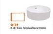 SFERA  0 44 x 15 cm. Porcelana blanca 10086950 