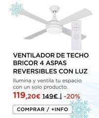 ventilador de techo BriCor