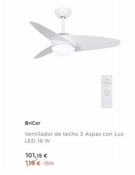 ventilador de techo BriCor