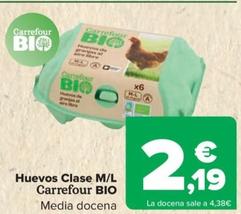 Huevos Clase M/l Bio