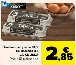 el huevo de la albuela - huevos camperos M/L