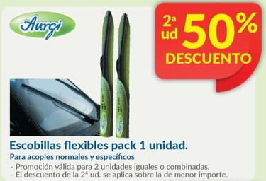 Escobillas Flexibles Pack 1 Unidad.