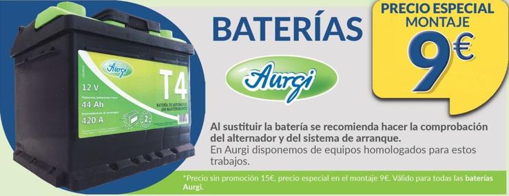 Aurgi - Baterías