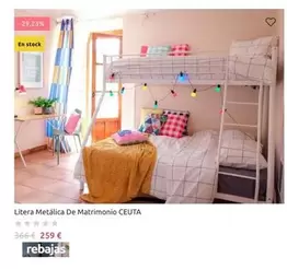 ceuta - Litera Metálica De Matrimonio