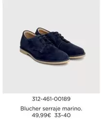 Blucher Serraje Marino.