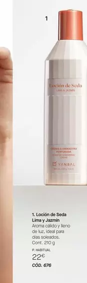 Yanbal - Loción De Seda Lima Y Jazmín 