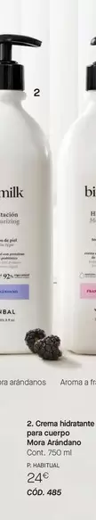 Yanbal - Crema Hidratante Para Cuerpo Mora Arandano