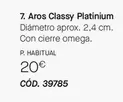 Aros Classy Platinium