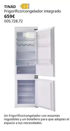 Frigorífico/congelador Integrado