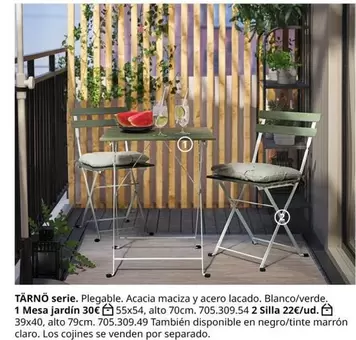 Claro - Tarno Serie. Plegable.