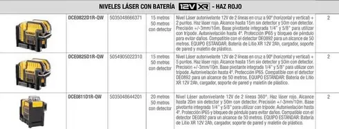Inveles Laser Con Bateria
