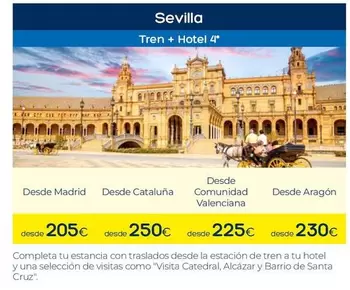 Sevilla - Tren + Hotel 4