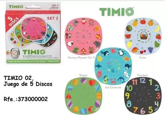 Tous - 02 Juego de 5 Discos