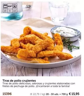 Tiras De Pollo Crujientes