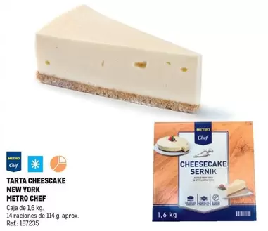 Chef - Tarta Cheescake New York