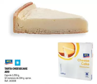 Aro - Tarta Cheescake