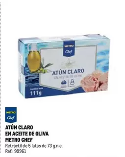 Chef - Atun Claro En Aceite De Oliva