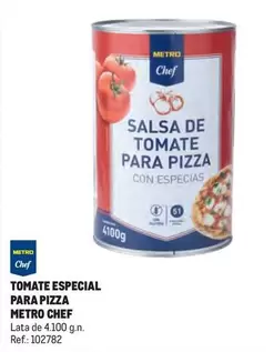 Chef -  Tomate Especial Para Pizza